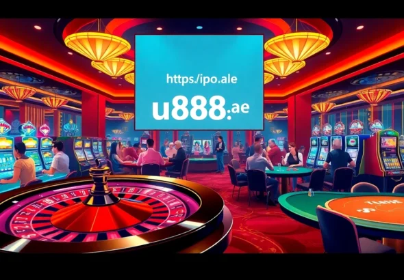Players enjoy the thrill of gambling at a casino featuring games like poker and blackjack while exploring bonuses at https://u888.ae/.