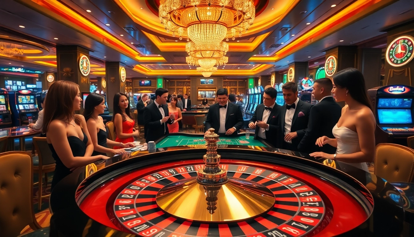 Players cheering at the roulette table at https://kp88vip.com/, surrounded by vibrant chips and luxury decor.
